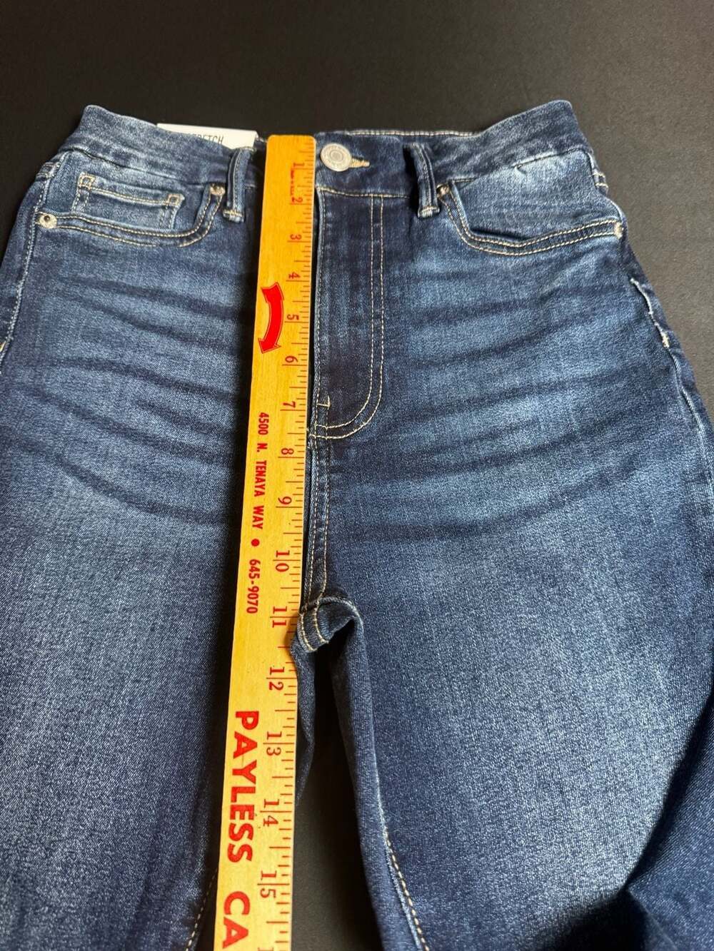 Refuge Denim Colombia High Rise Stretch Jeans Size 03 - Picture 5 of 10